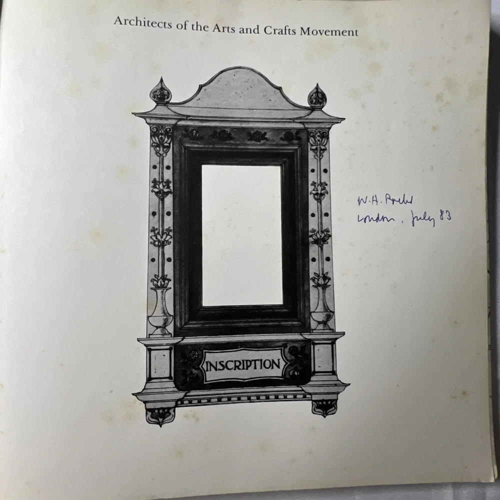 Architects of the Arts & Crafts Movement Margaret Richardson RIBA PB 1983